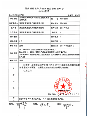 EPS-30KVA檢驗(yàn)報告總結(jié)